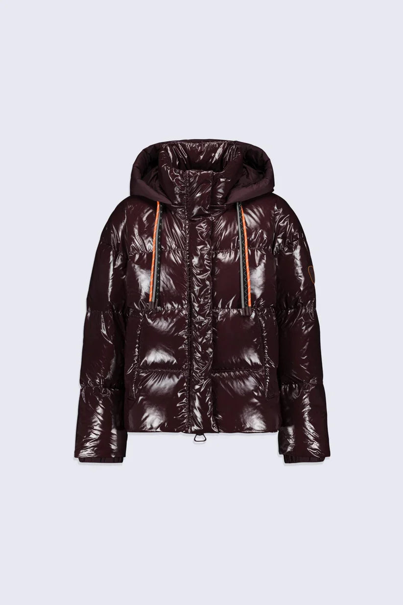 GERTRUDE | Doudoune Bordeaux